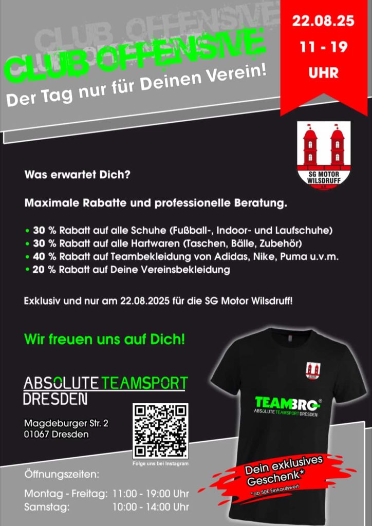 Club-Offensive bei TeamBro